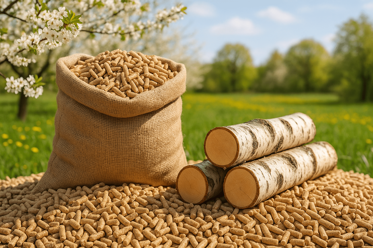 Début du printemps : le meilleur moment pour faire le plein de pellets à prix doux ?
