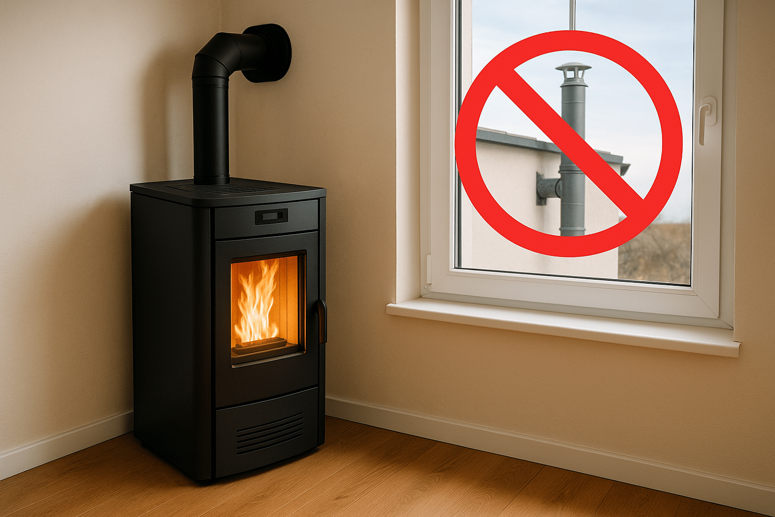 Installer un poêle à pellets sans conduit de cheminée : mission impossible ou vraie solution ?