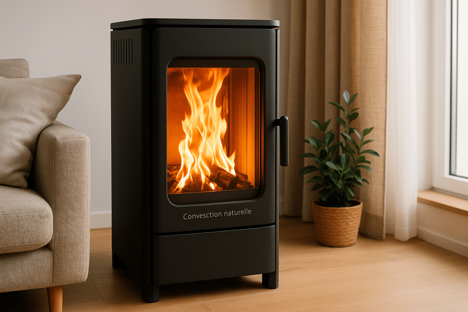 Le poêle à convection naturelle : l’option ultra silencieuse et avant-gardiste pour réchauffer votre intérieur
