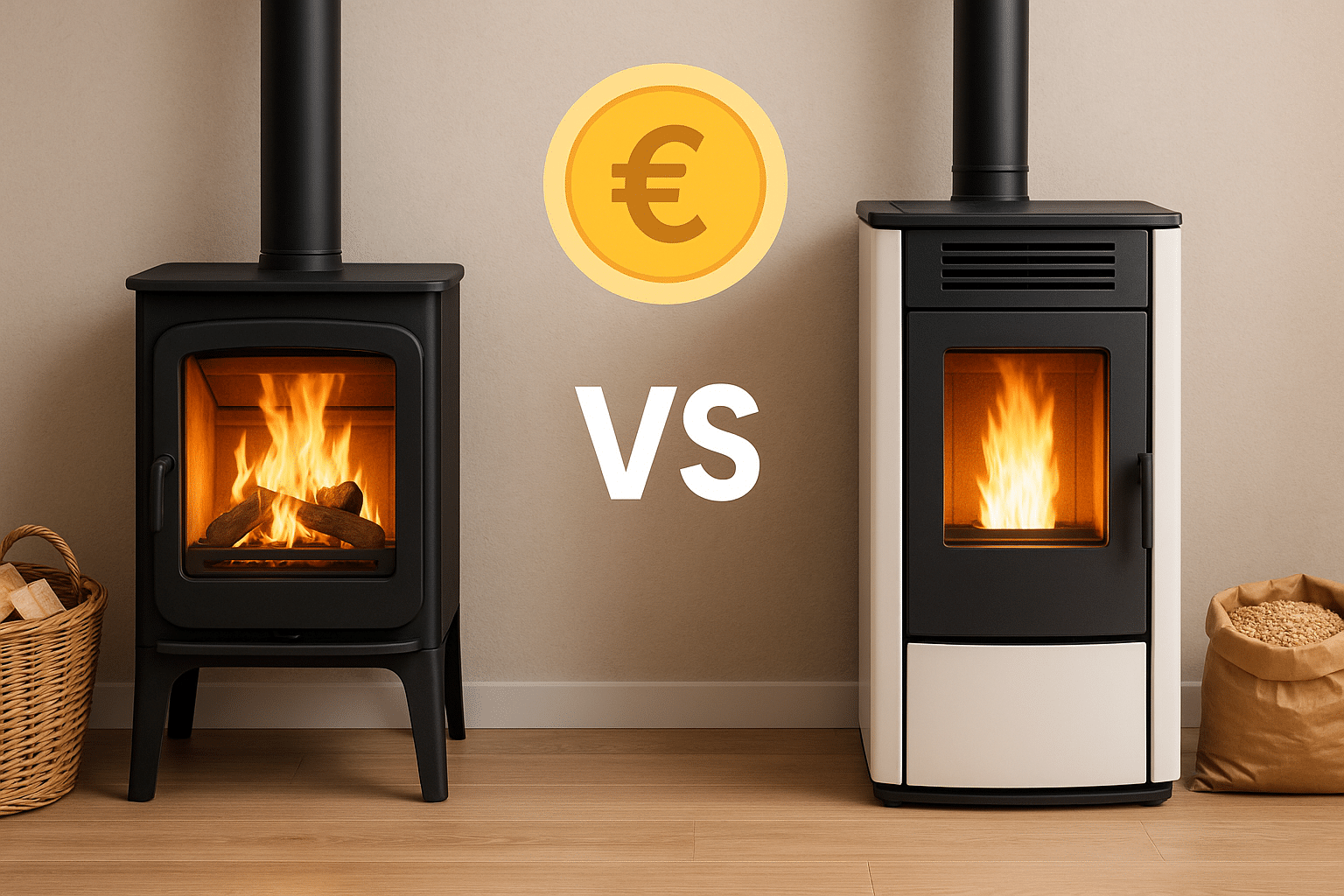 Poêle à bois ou à pellets : lequel vous fera économiser le plus ?