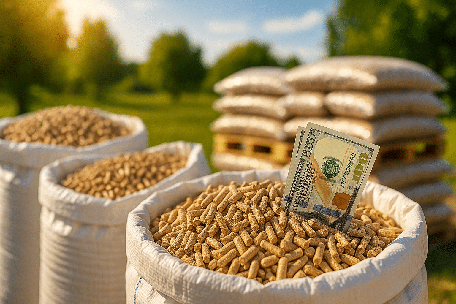 Pellets en été : prix choc et opportunité en or pour remplir vos réserves avant l’hiver