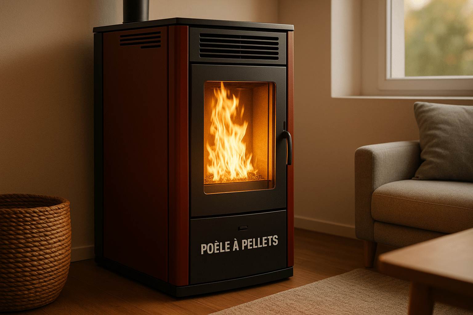 La puissance parfaite du poêle à pellets pour chauffer sans effort une maison de 100 m2
