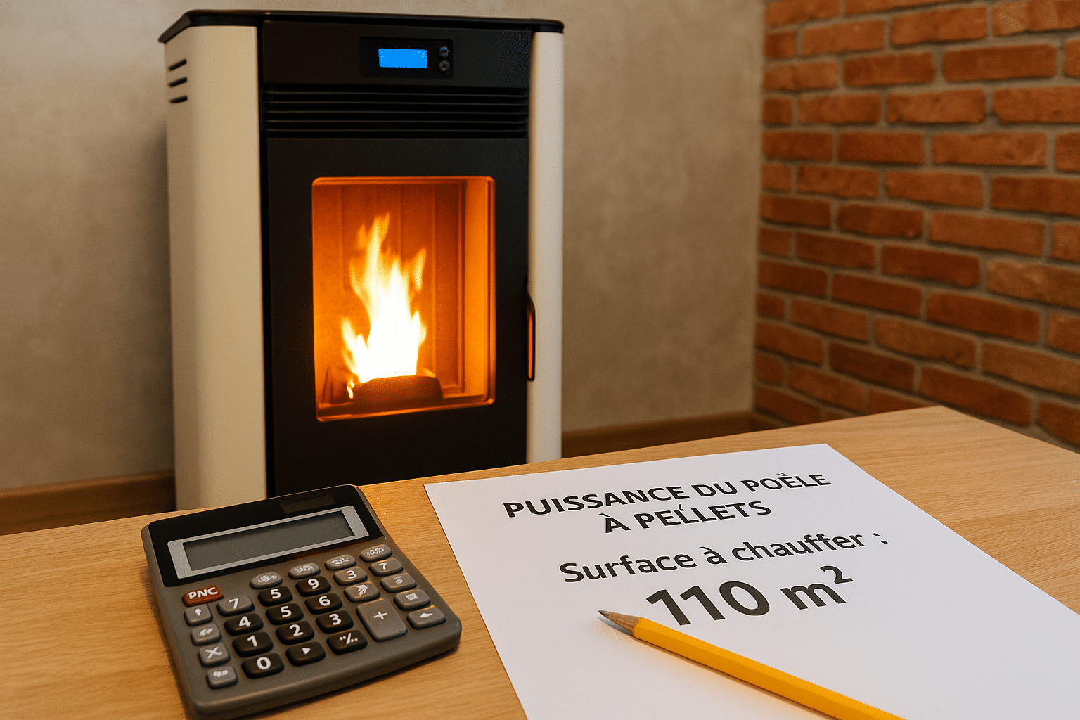 Incroyable mais vrai : quelle puissance de poêle à pellets pour chauffer efficacement 110 m2 ?