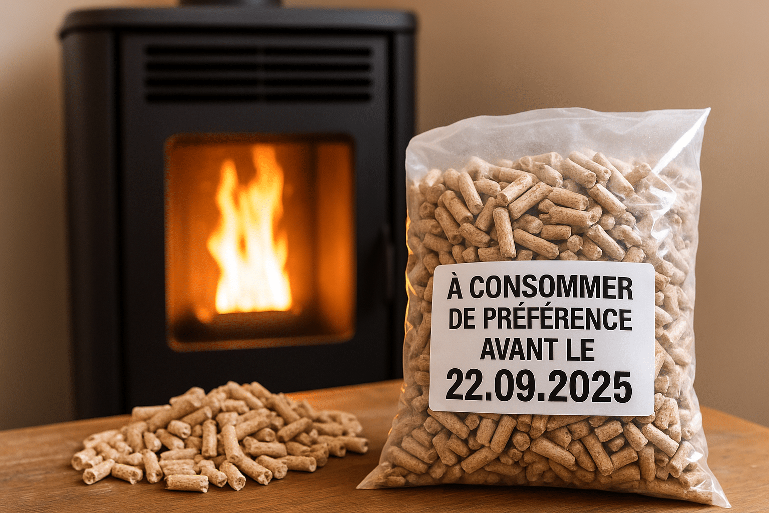 Poêle à pellet : découvrez la véritable date de péremption des granulés de bois