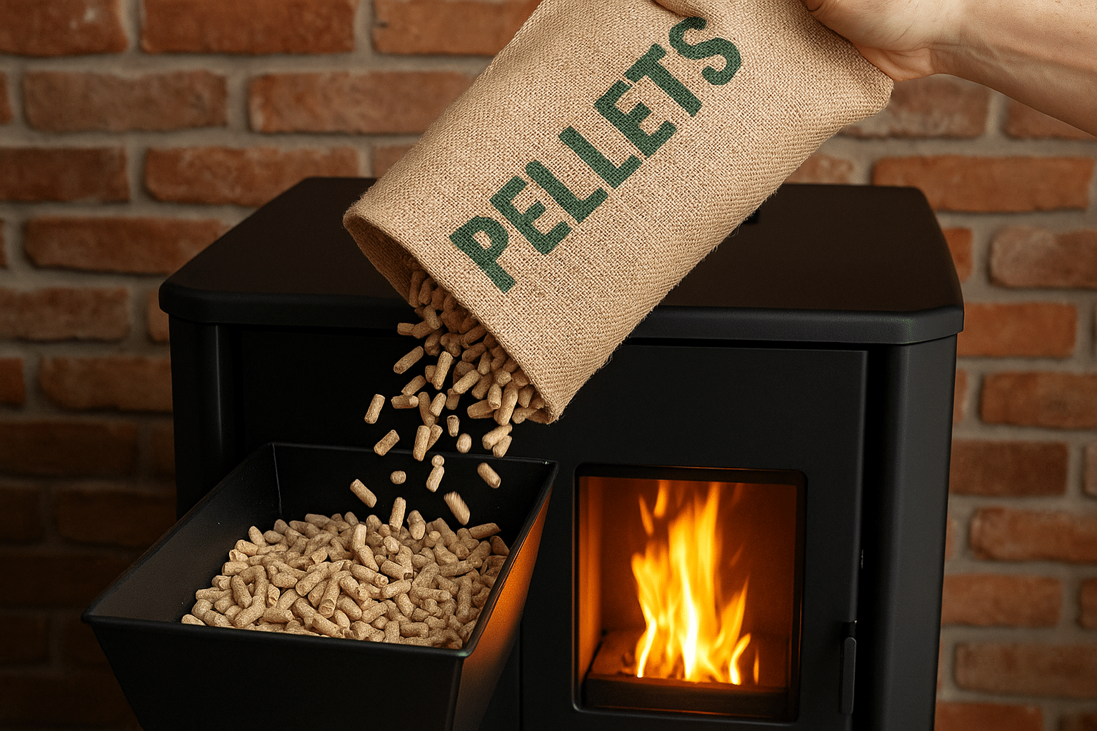 La méthode surprenante pour alimenter un poêle à granulé sans électricité