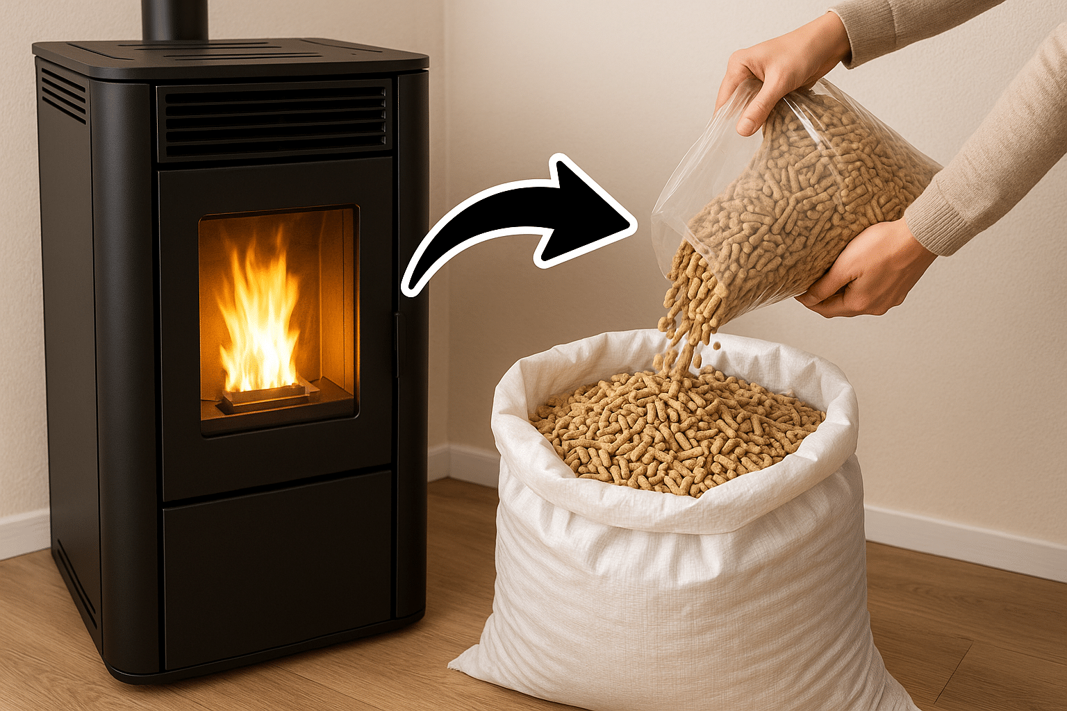 Poêle à pellet : l’astuce méconnue de stockage qui fait chuter votre consommation