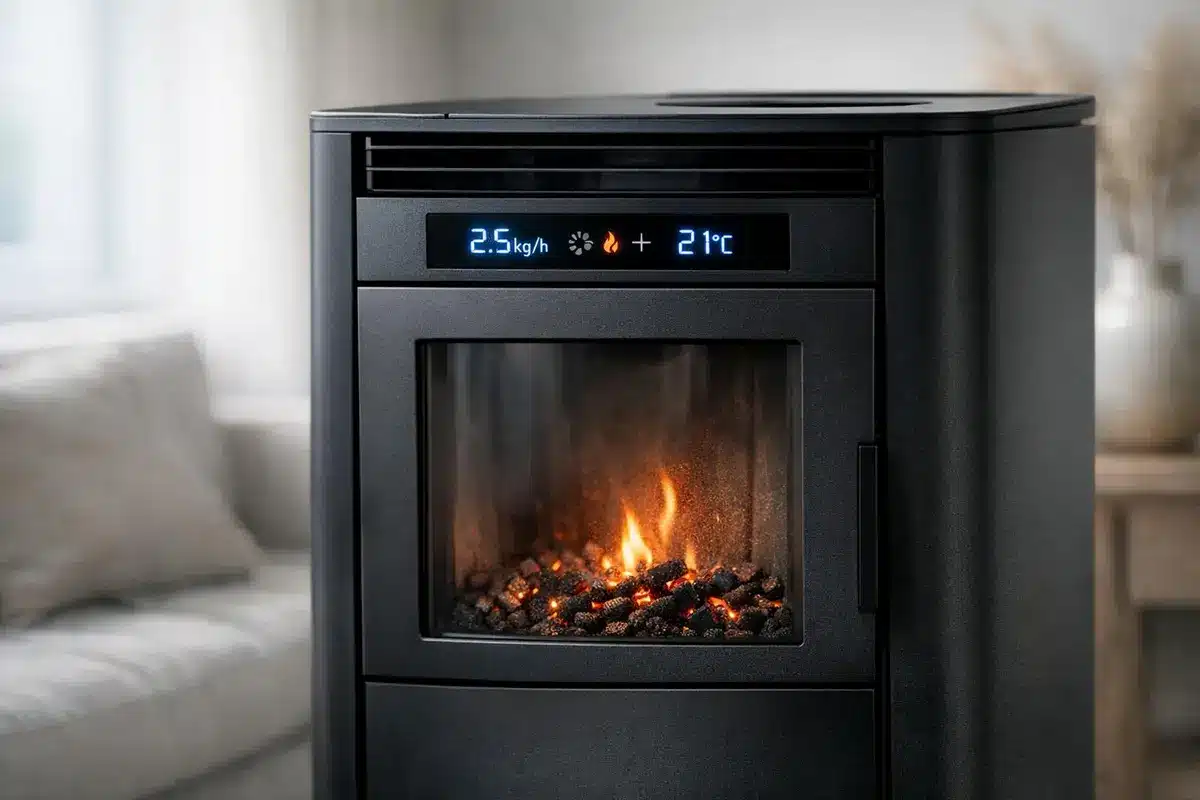 Avis consommation électrique poêle à pellets : coûts réels 2026