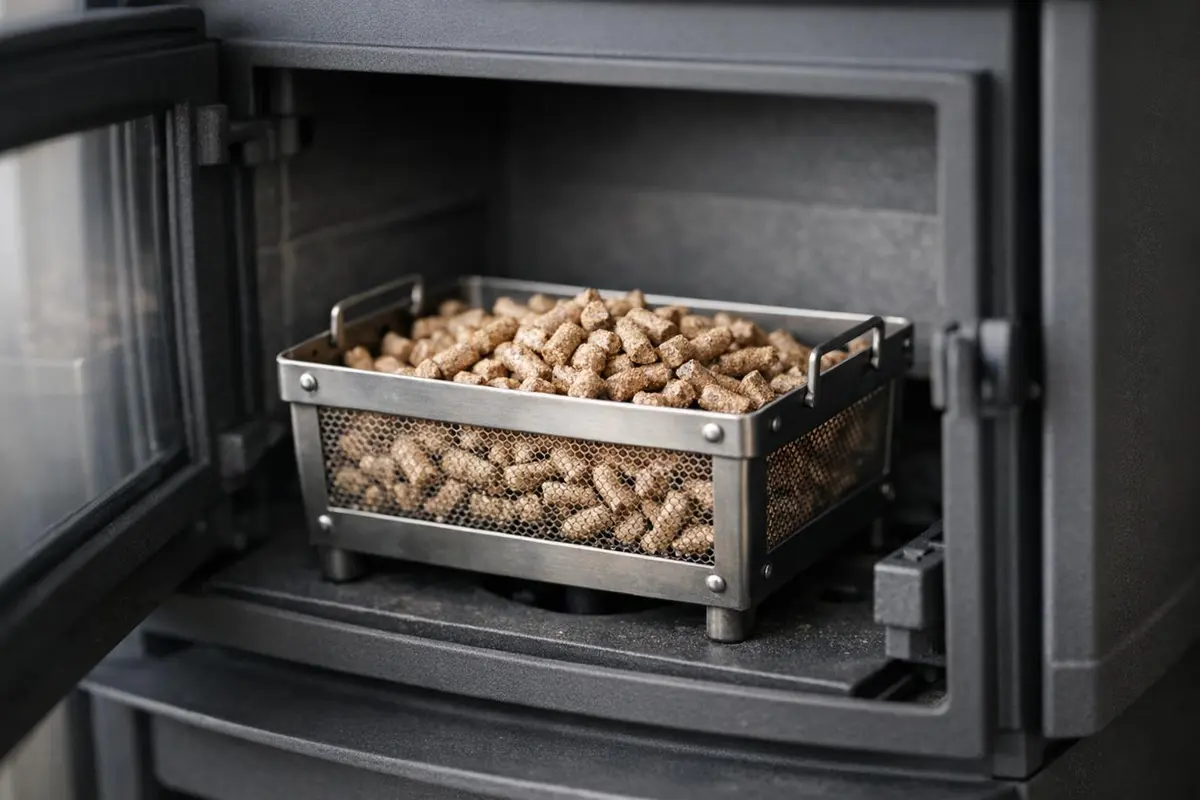 Avis panier pellet dans poêle à bois : test, chiffres et verdict
